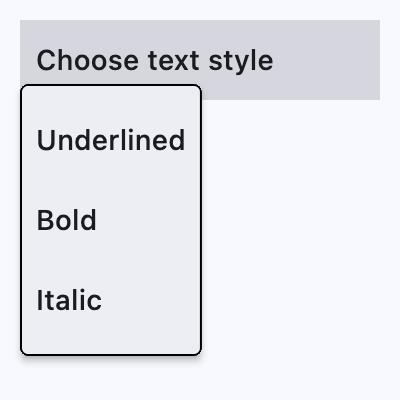 SubmenuButton